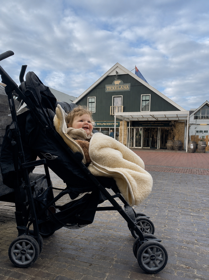 Yoko Wool - junior sleeping bag | footmuff from Wolborg