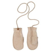 Zaffiro - Kiddy hand muff | wollen kinderwanten Beige