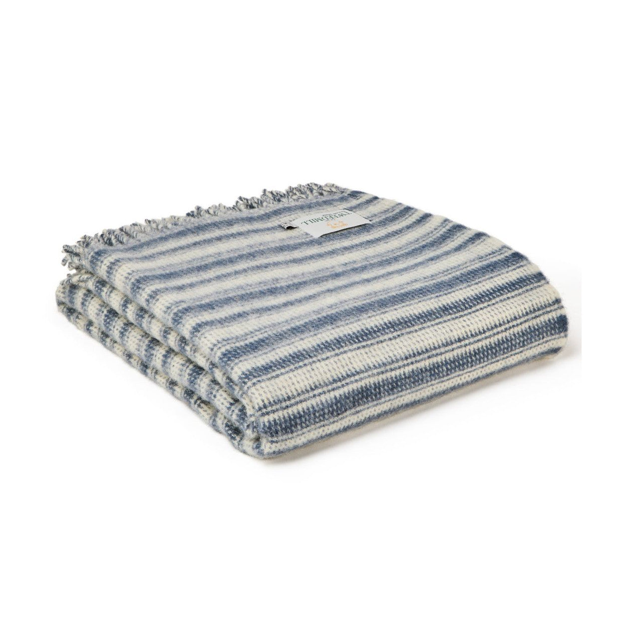 Tweedmill - Aber stripe | wollen plaid Blue Slate