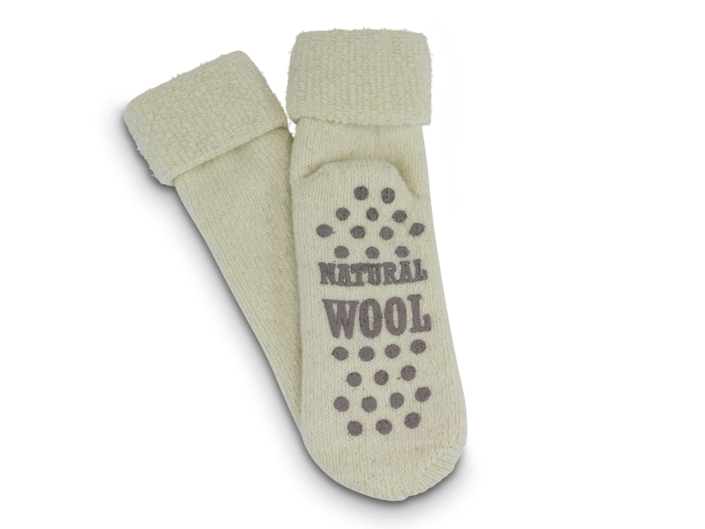 Apollo | antislip noppen sokken Wit
