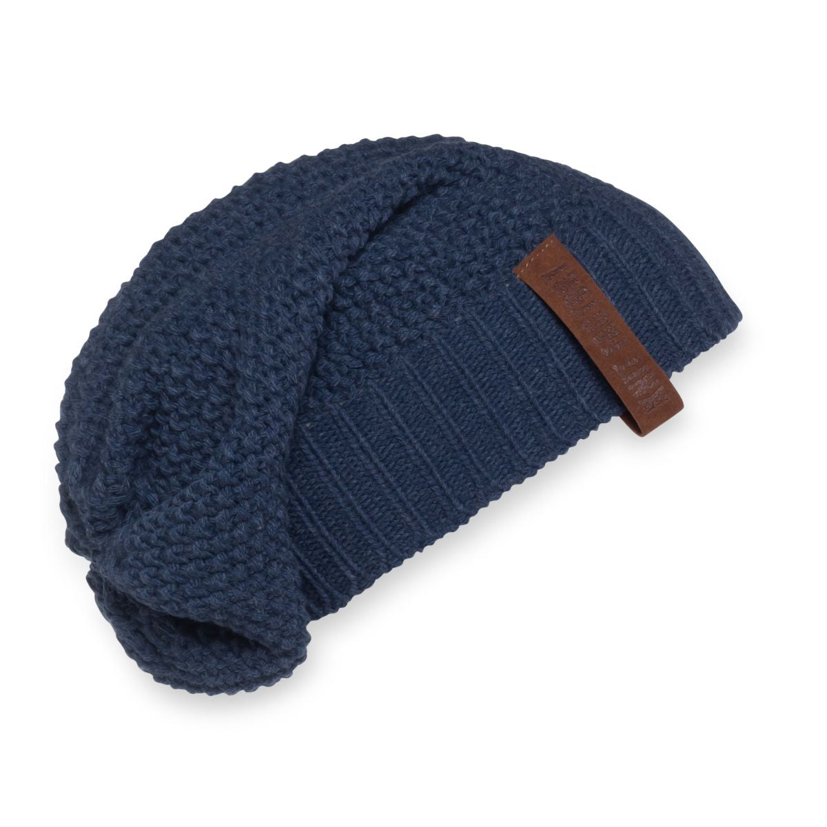 Knit Factory - Coco beanie | gebreide muts Jeans