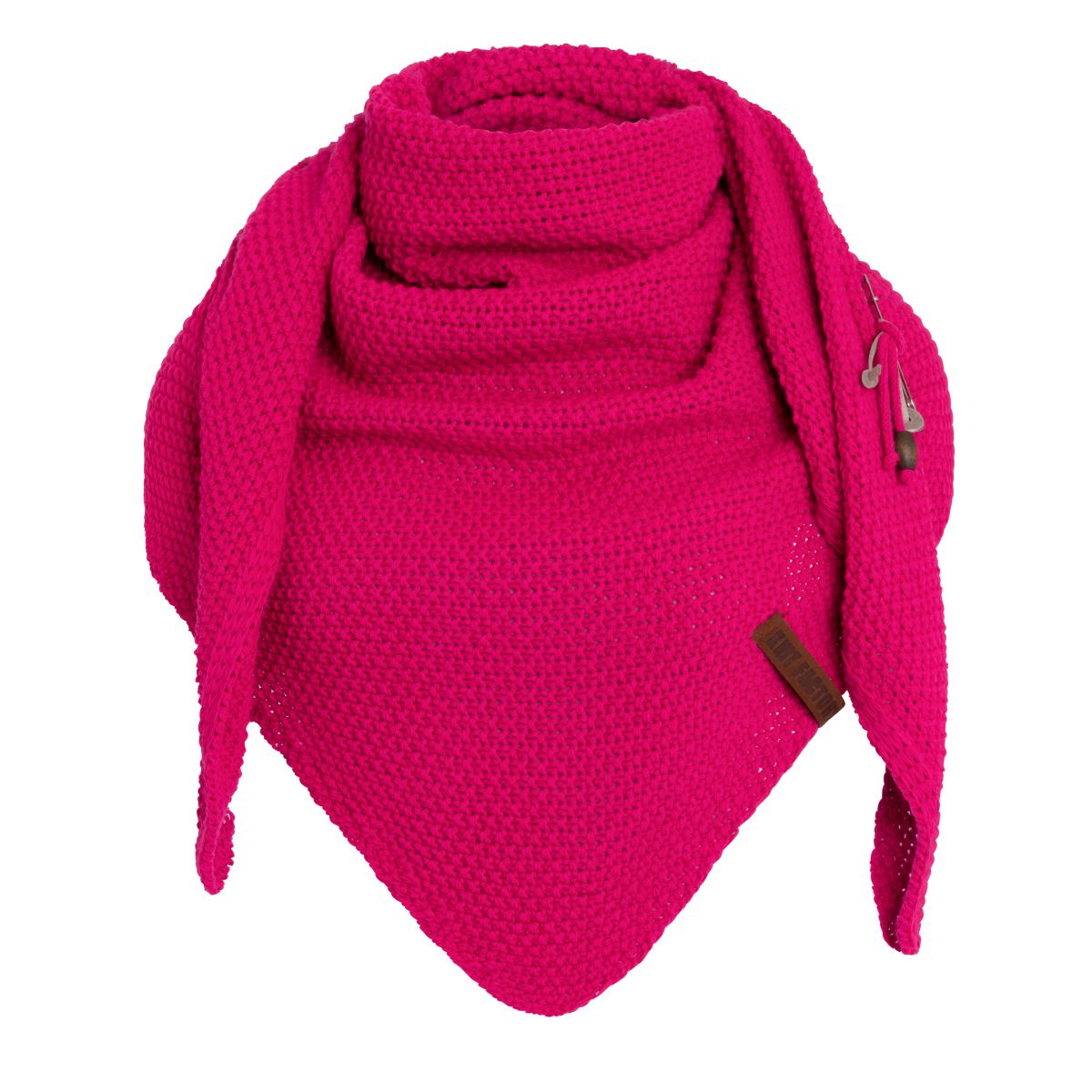 Knit Factory - Coco | omslagdoek Fuchsia