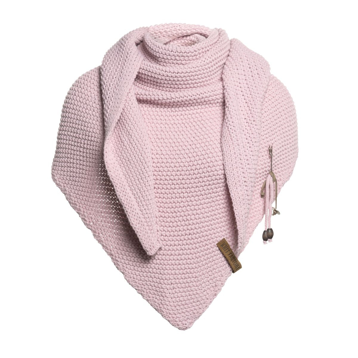 Knit Factory - Coco | omslagdoek Roze