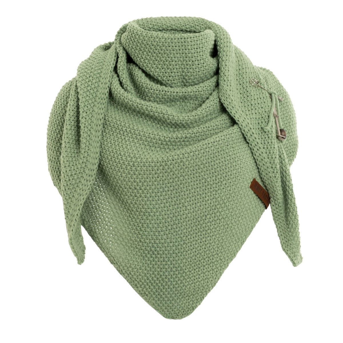 Knit Factory - Coco | omslagdoek Sage Green