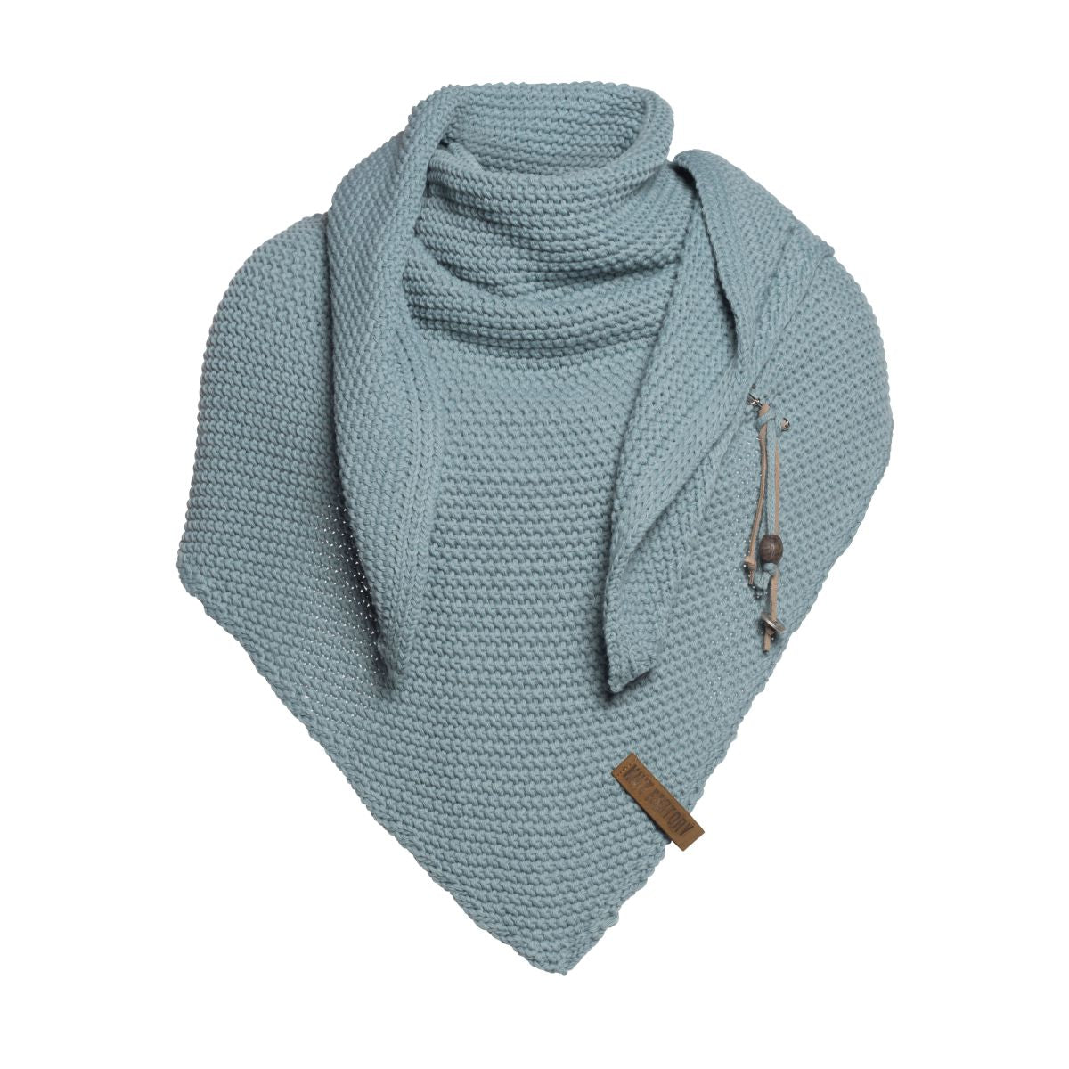 Knit Factory - Coco | omslagdoek Stone green