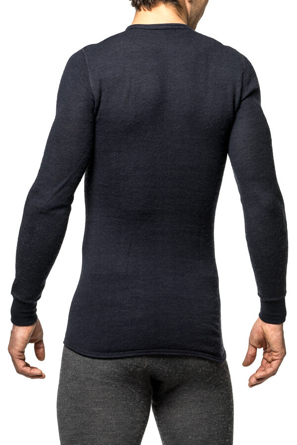Woolpower - Crewneck 200 | wollen thermoshirt Navy