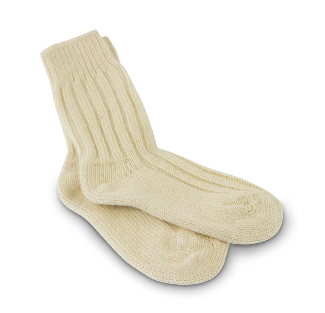 Kerry Woollen Mills - Organic wool socks | wollen sokken Natural