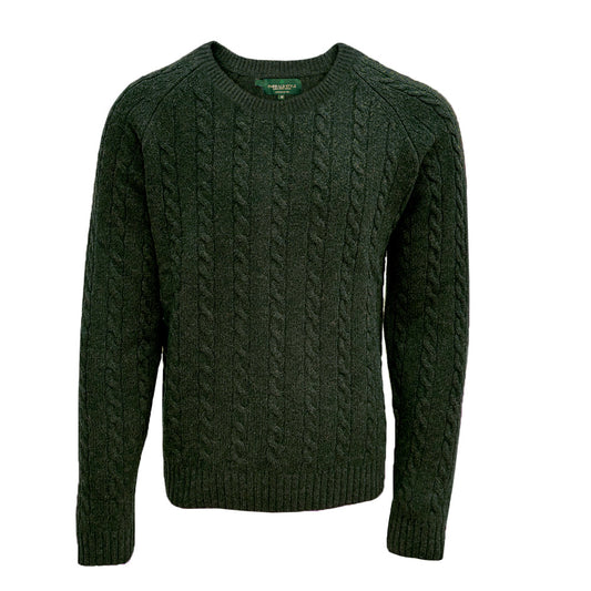 Emerald Style - M Baltimore CN | lambswool men's sweater