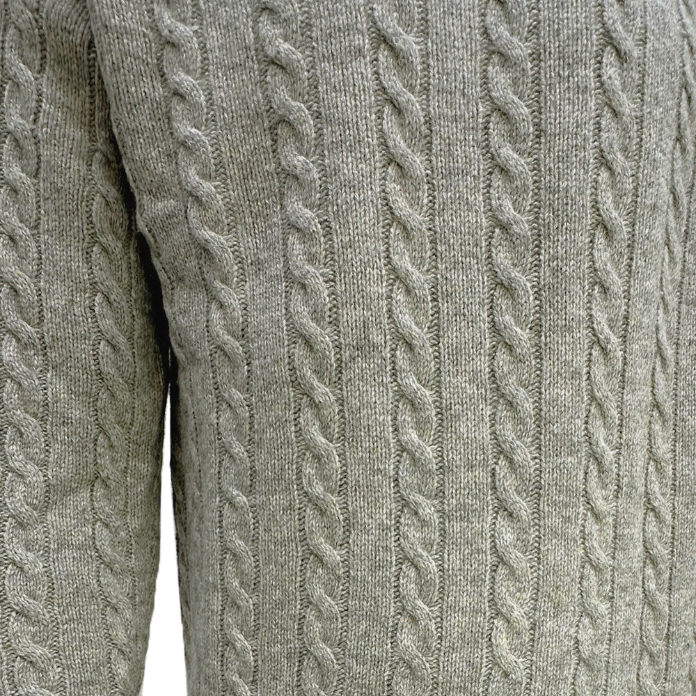 Emerald Style - M Baltimore CN | lambswool men's sweater