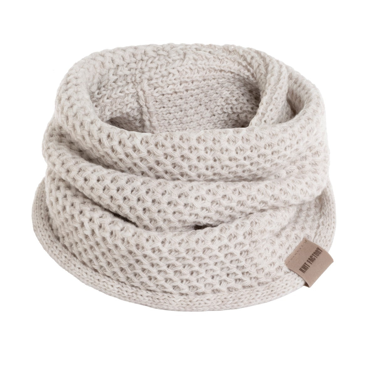 Knit Factory - Enya Colsjaal Beige