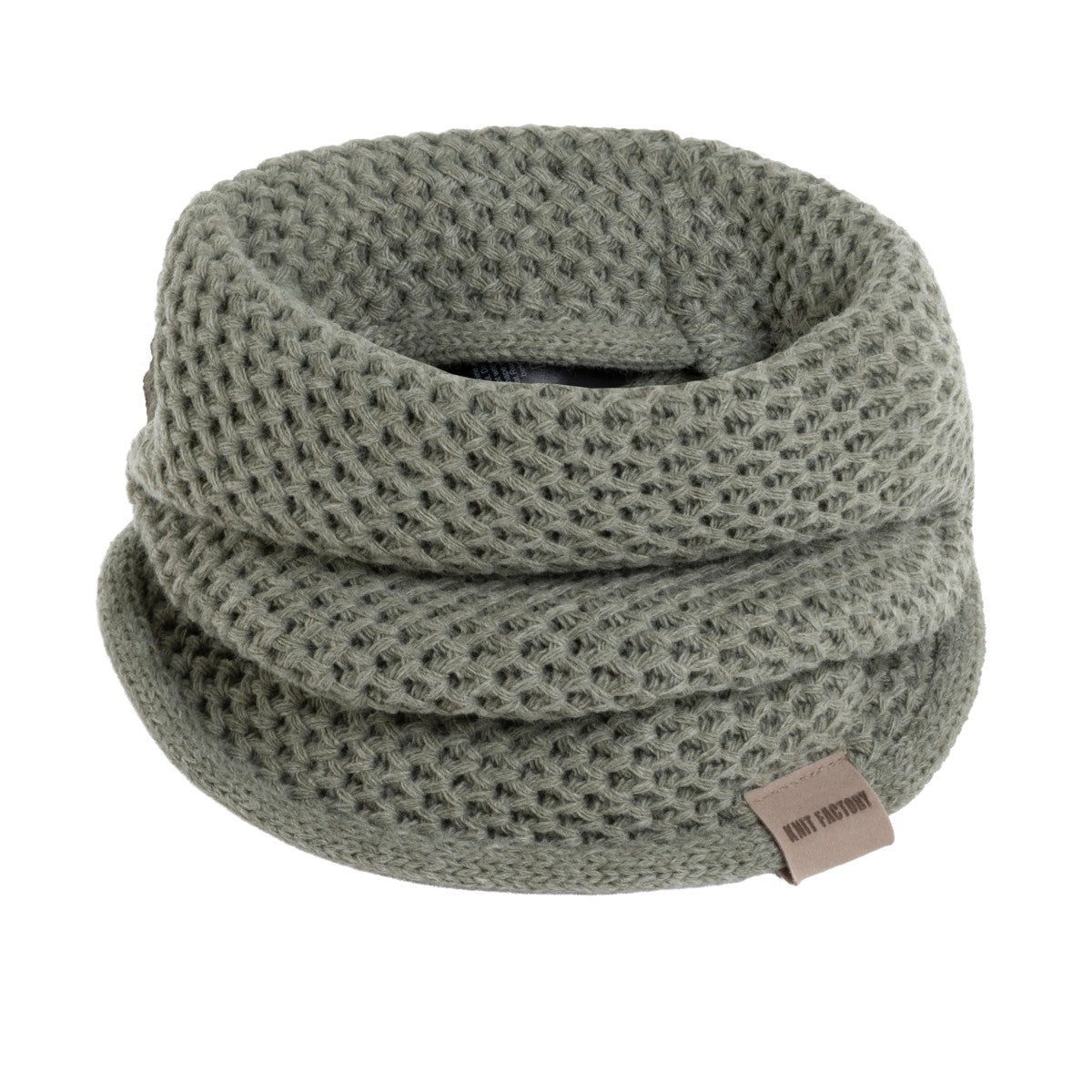 Knit Factory - Enya Colsjaal Urban Green