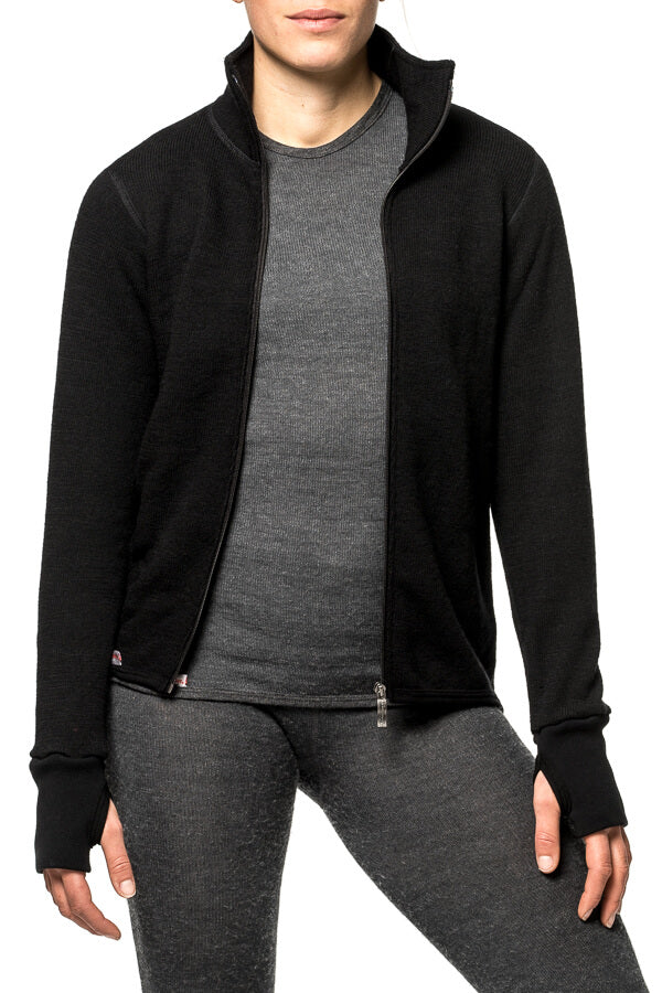 Woolpower - Full zip jacket 400 | wollen thermovest