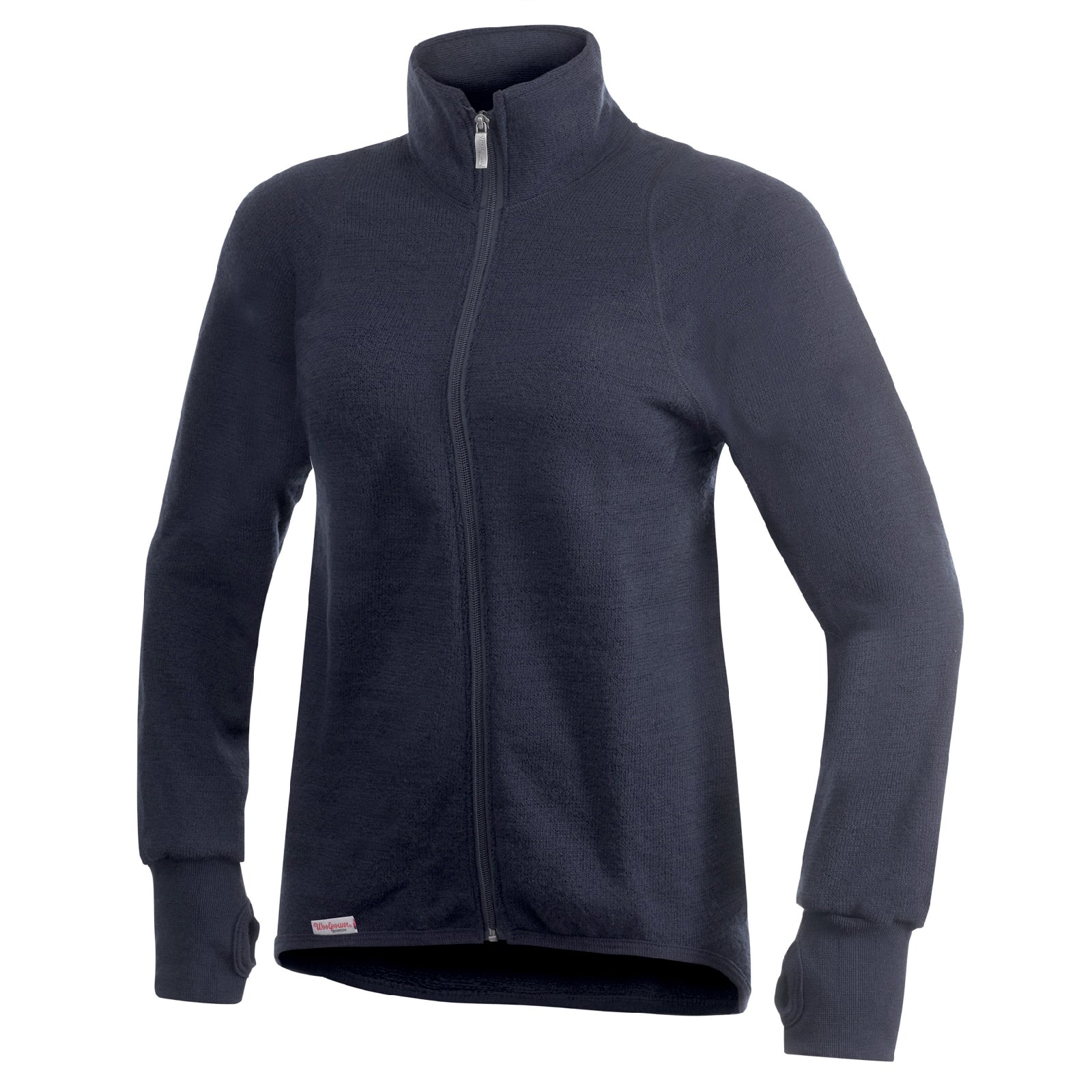 Woolpower - Full zip jacket 600 | wollen thermovest Dark navy