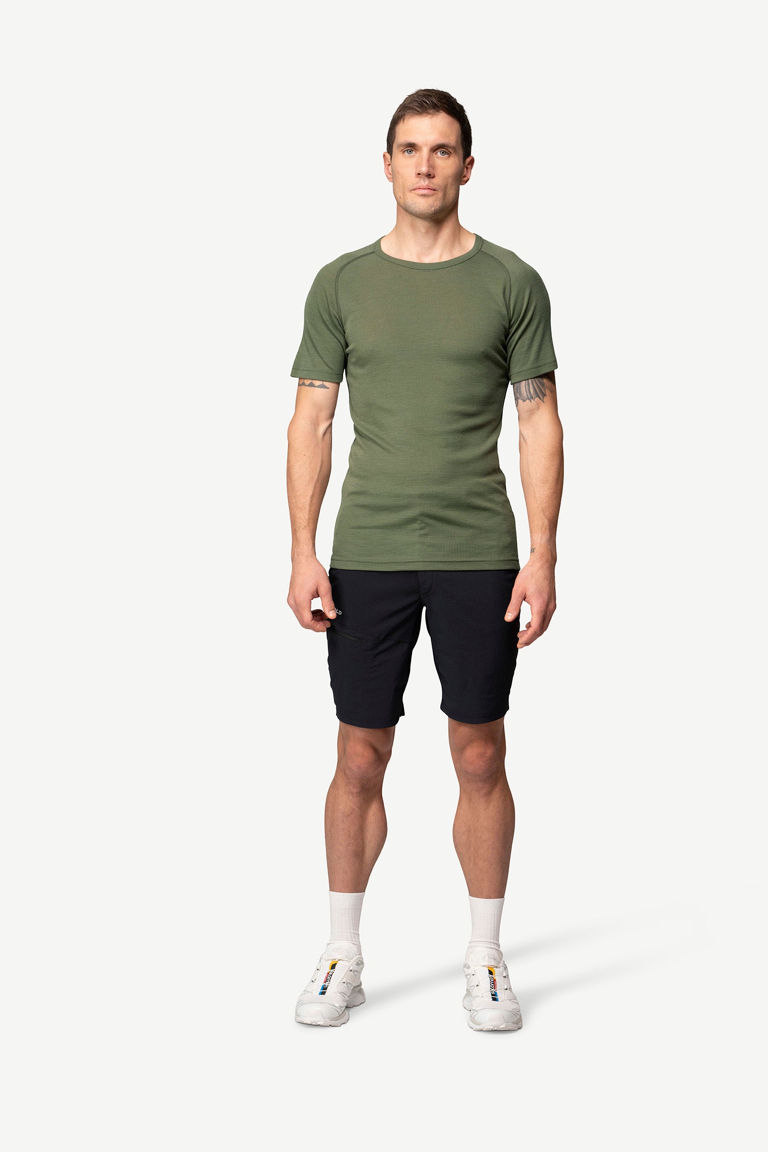 Devold - Lauparen Base Tee man | heren t-shirt van merinowol