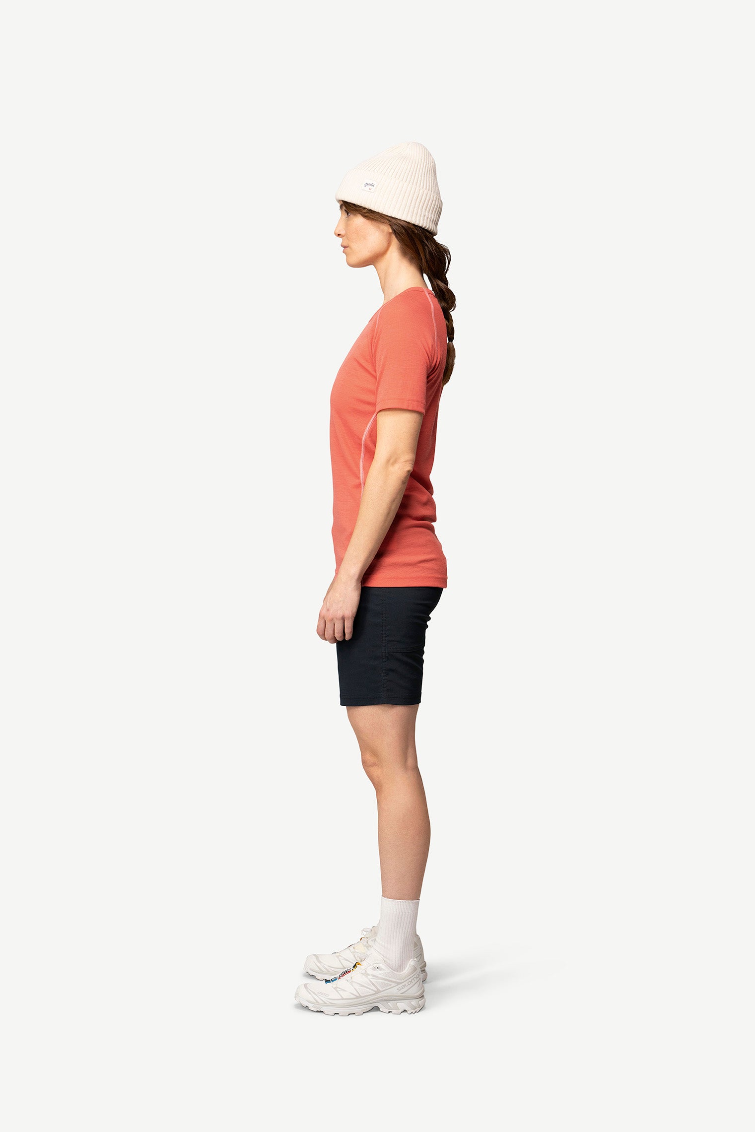 Devold - W Lauparen Base Tee | dames t-shirt van merinowol