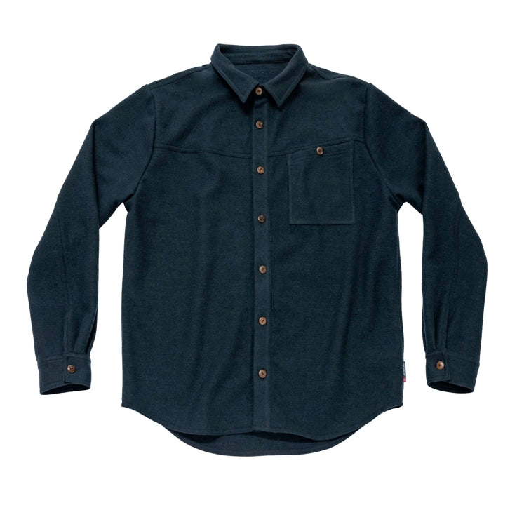 Devold - Merino overshirt | overhemd van merinowol Ink