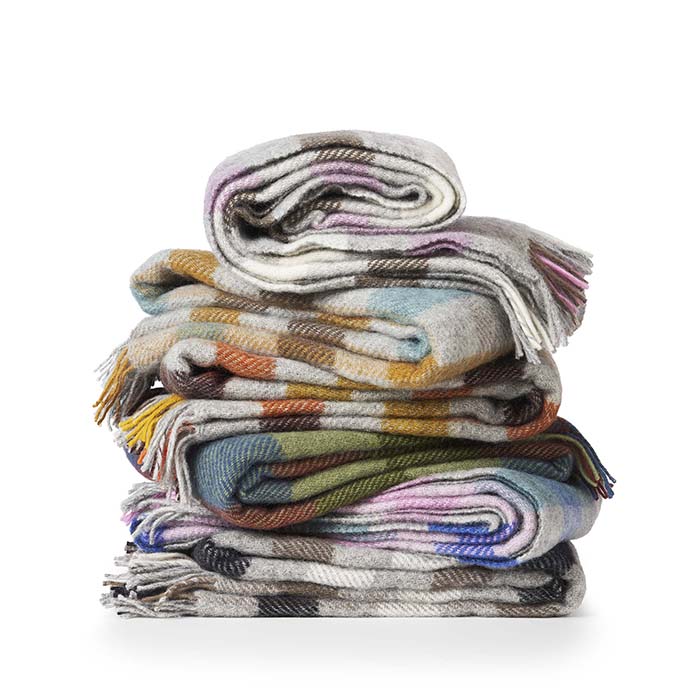 Klippan - Gotland Multi | plaid van Gotland wol
