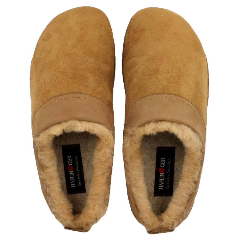 Haflinger - Snowbird | pantoffel met schapenvacht