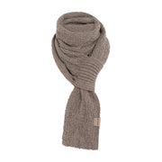 Knit Factory - Haze | gebreide sjaal Marron