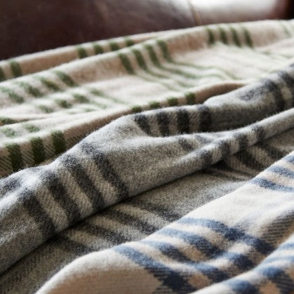 Tweedmill - Hex Check King Size | wollen plaid XL