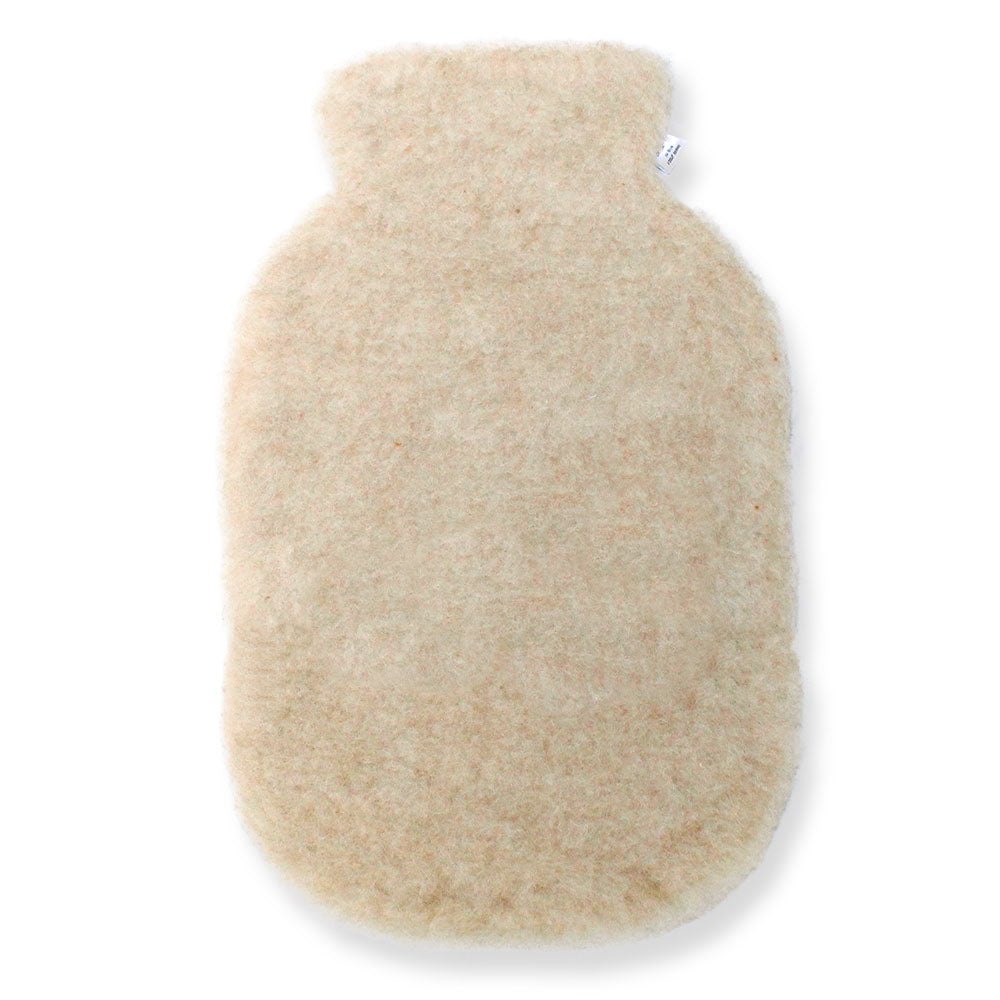 Yoko Wool - Hot water bottle cover | kruikzak Natural-beige