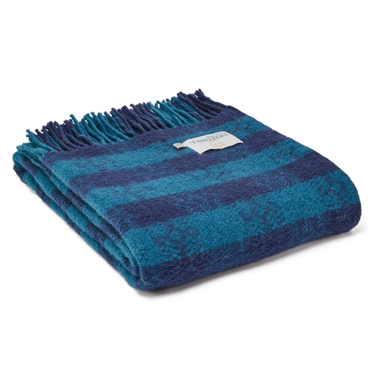 Tweedmill - Hutton | wollen plaid Navy