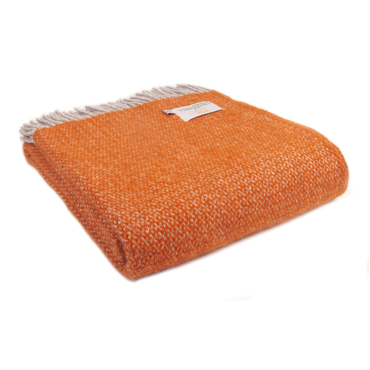 Tweedmill - Illusion | wollen plaid Pumpkin