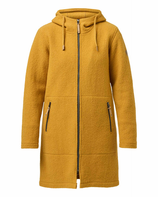 Ivanhoe - Madbacken coat | 100% wollen jas van gekookte wol