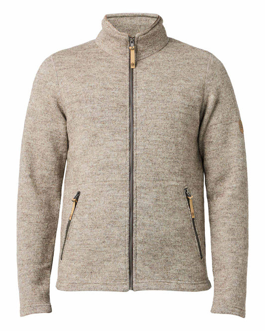 Ivanhoe Knitted in Sweden - NLS Sap | wollen herenvest Latte
