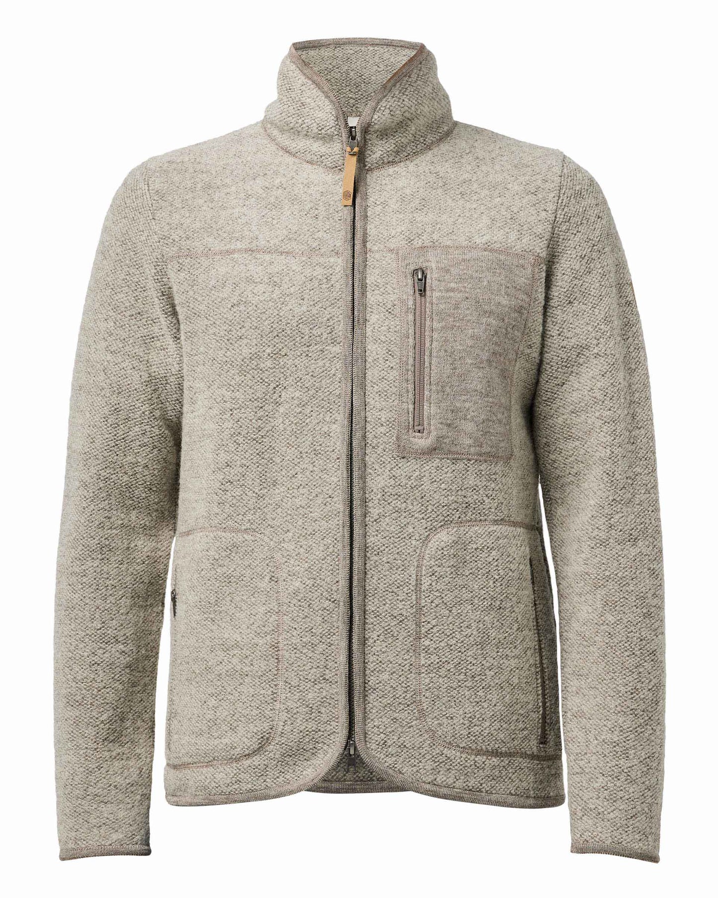 Ivanhoe Knitted in Sweden - 1946 Jacket | wollen vest met rits