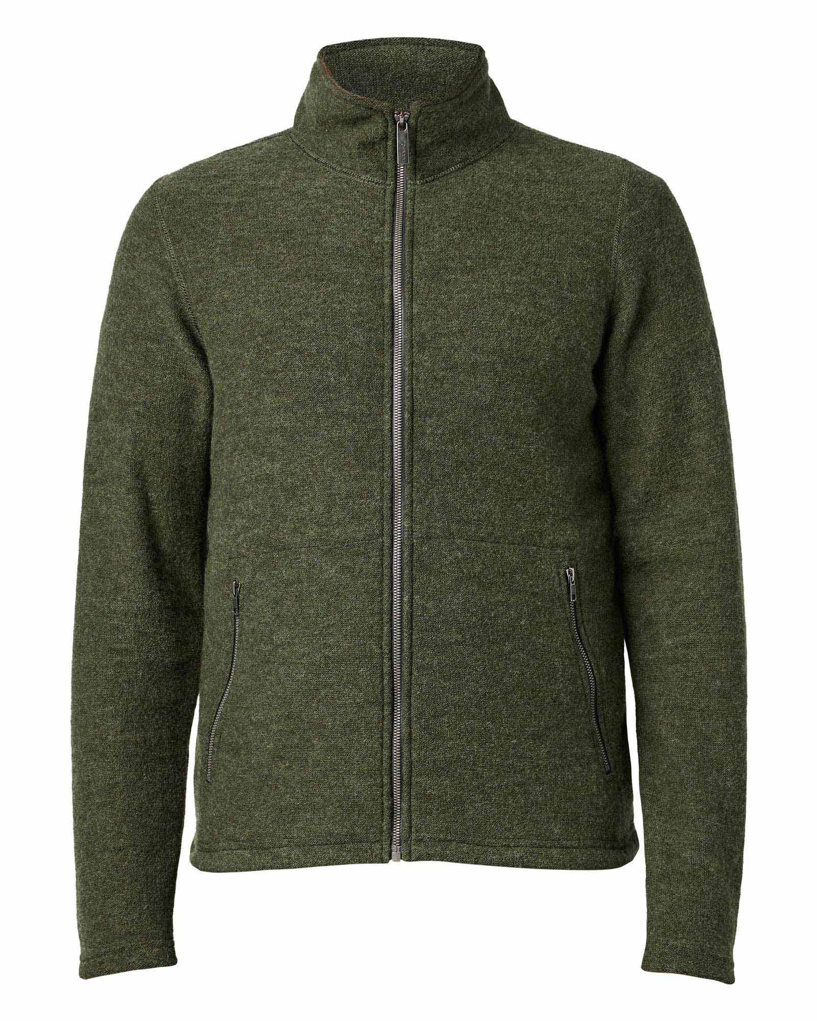 Ivanhoe Knitted in Sweden - Bruno FZ | wollen herenvest