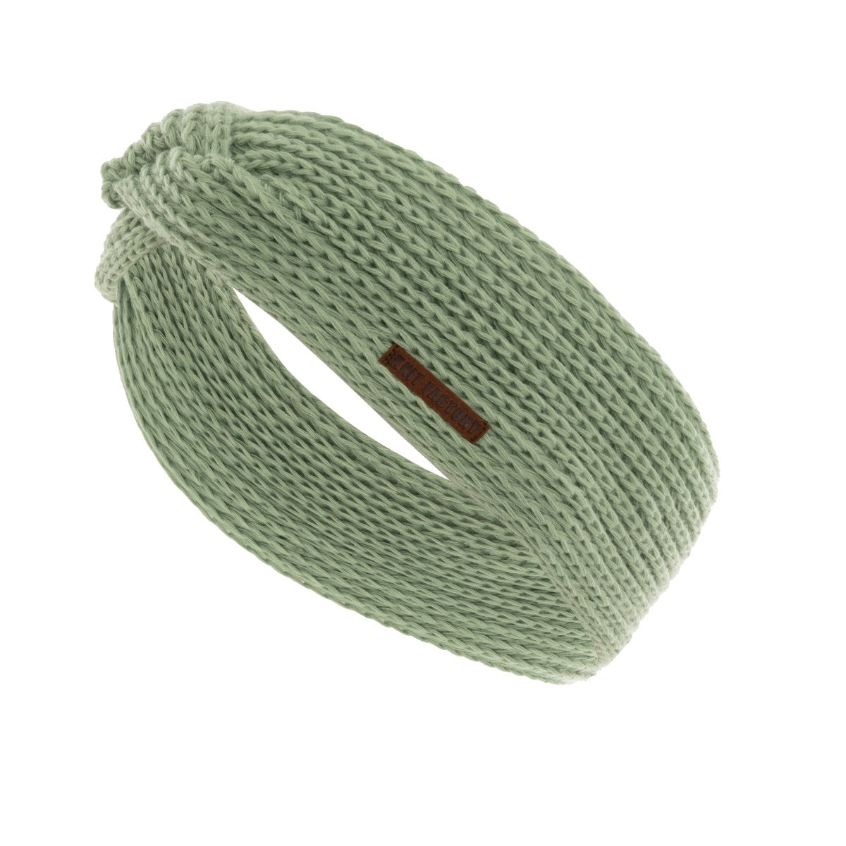 Knit Factory - Joy | hoofdband Sage Green