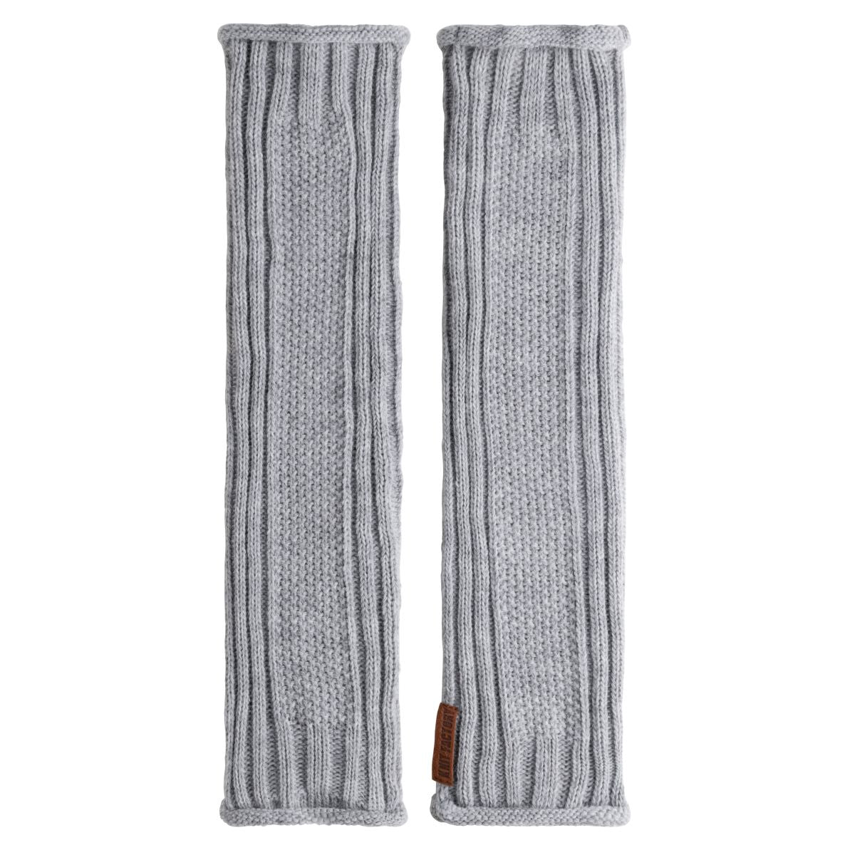 Knit Factory - Kick | beenwarmers Lichtgrijs