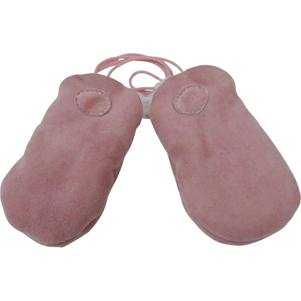 Texelana | baby- en kinderwanten van schapenvacht Roze