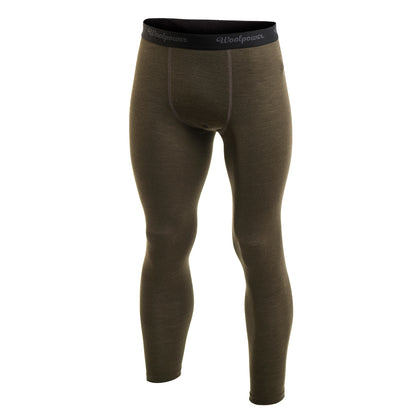 Woolpower - Long Johns LITE | wollen heren thermolegging Pine green
