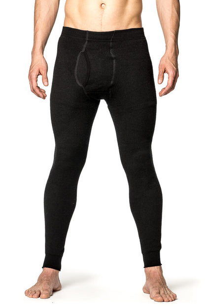 Woolpower - Long Johns 400 | wool thermal leggings with fly
