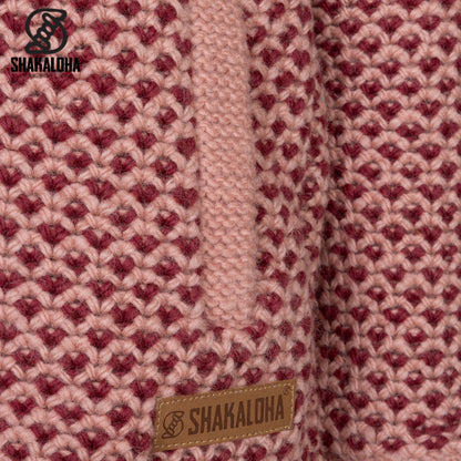 Shakaloha - Marlina Old Pink | wollen damesvest