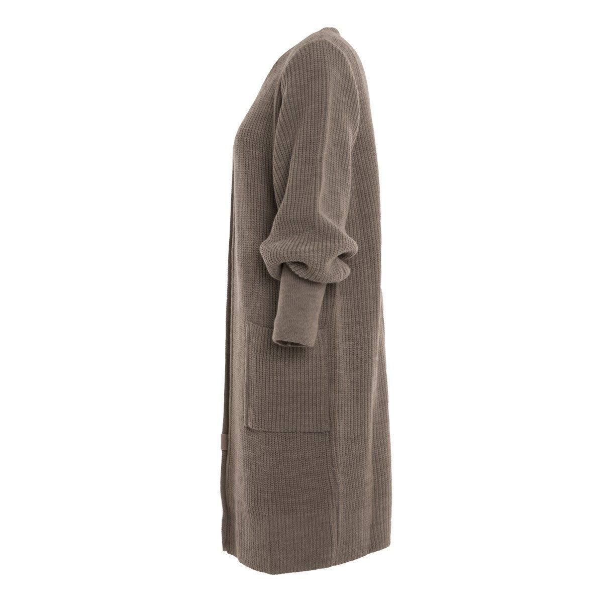 Knit Factory - Patty | lang gebreid damesvest