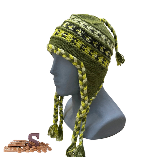 Planet Wool - hat ear covers | wool hat with ear flaps