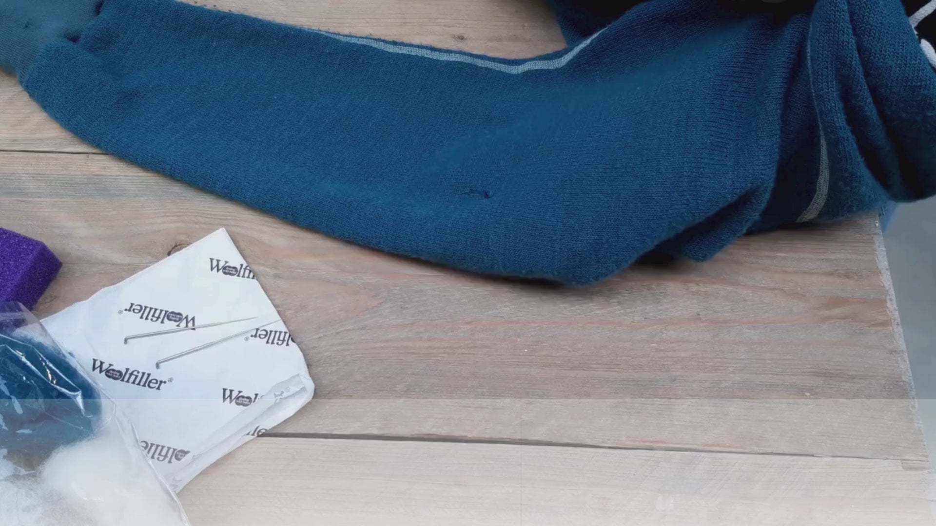 Video laden: Woolfiller | wol reparatie set