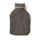 Tweedmill - Twill Hot water bottle | wollen kruikzak met kruik Oatmeal navy