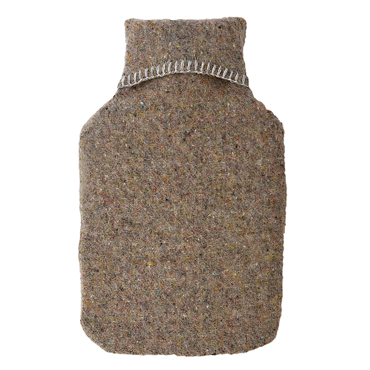 Tweedmill - Recycled wool hot water bottle | kruikzak met kruik Almond