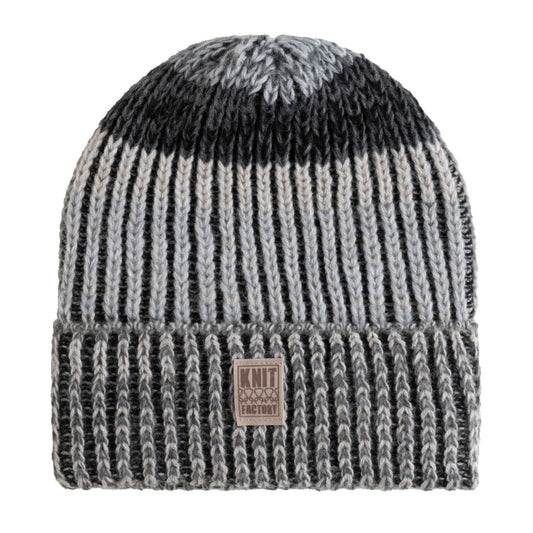 Knit Factory - Remy beanie | gebreide muts Silver mist