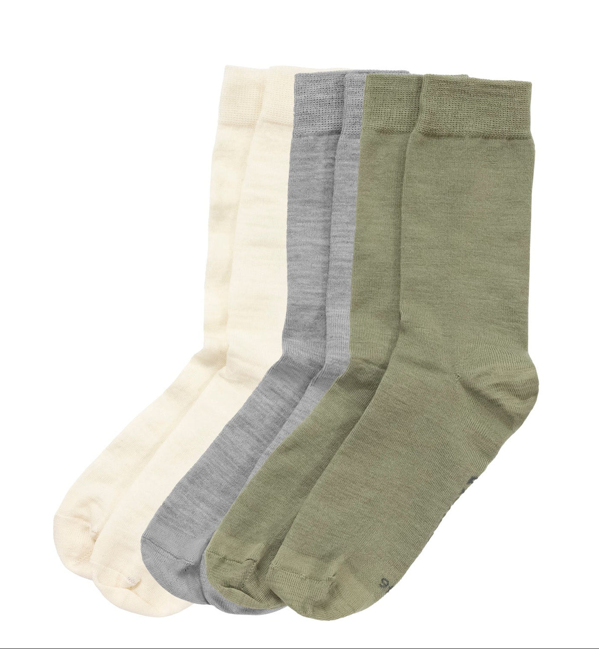 Devold - Daily socks light | sokken van merinowol 3 pack Fog mix
