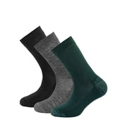 Devold - Daily socks medium | sokken van merinowol 3 pack Woods mix