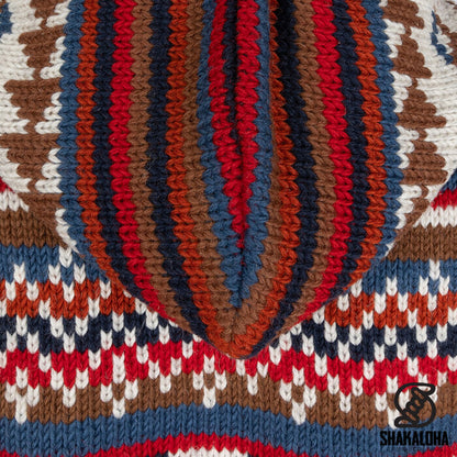 Shakaloha - Burque Multi | wool cardigan with zipper