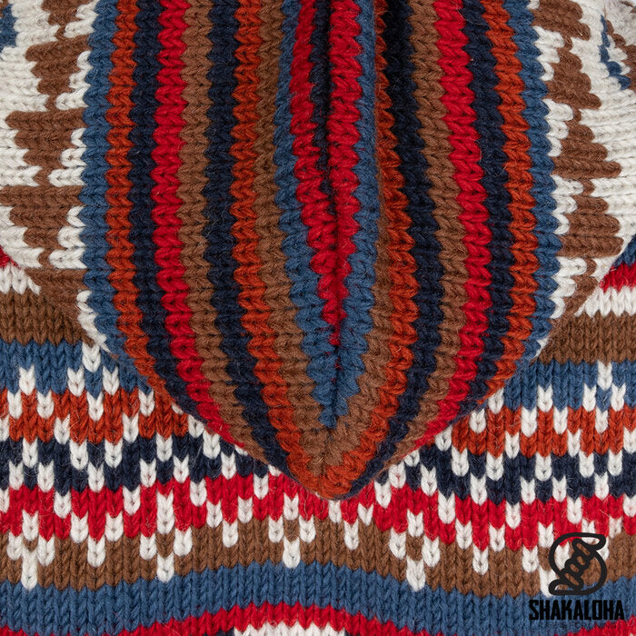 Shakaloha - Burque Multi | wollen vest met rits