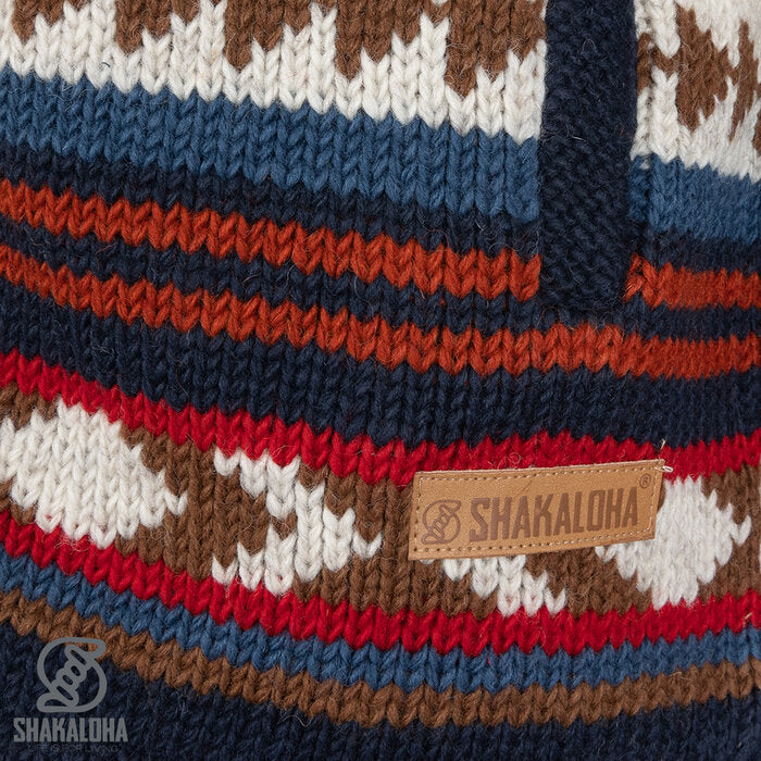 Shakaloha - Burque Multi | wool cardigan with zipper