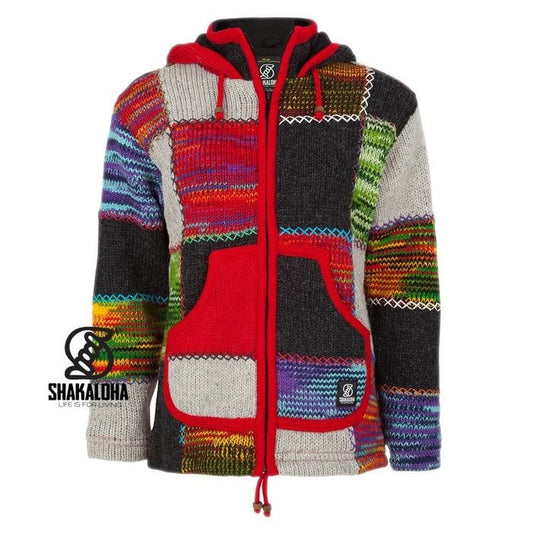 Shakaloha - Patch nh Multicolour | women's wool cardigan