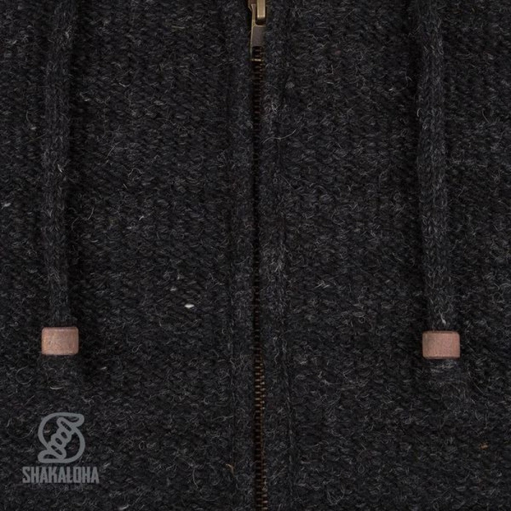 Shakaloha - Chuck ziphood | wollen vest met capuchon